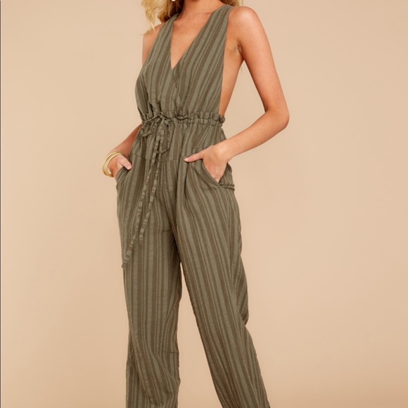 Red Dress Boutique Dresses & Skirts - Linen jumpsuit
